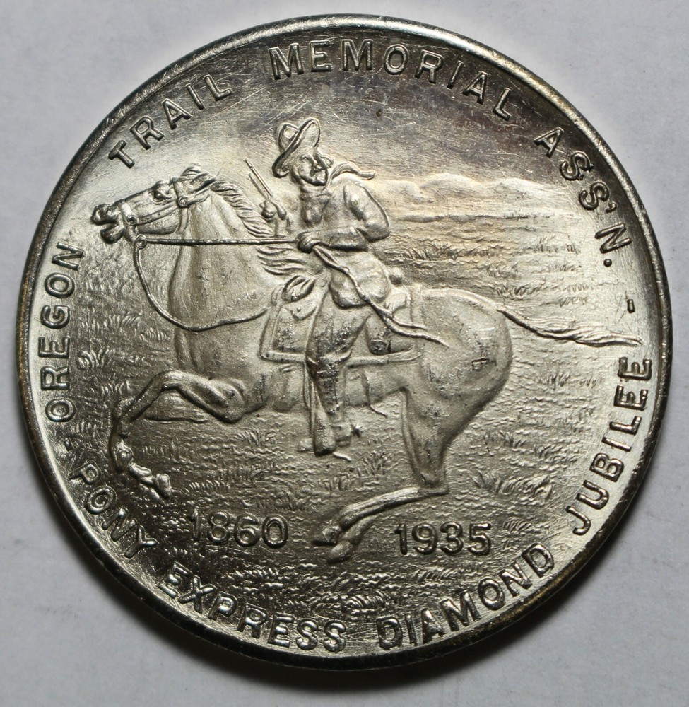 1935 Pony Express Token WB578