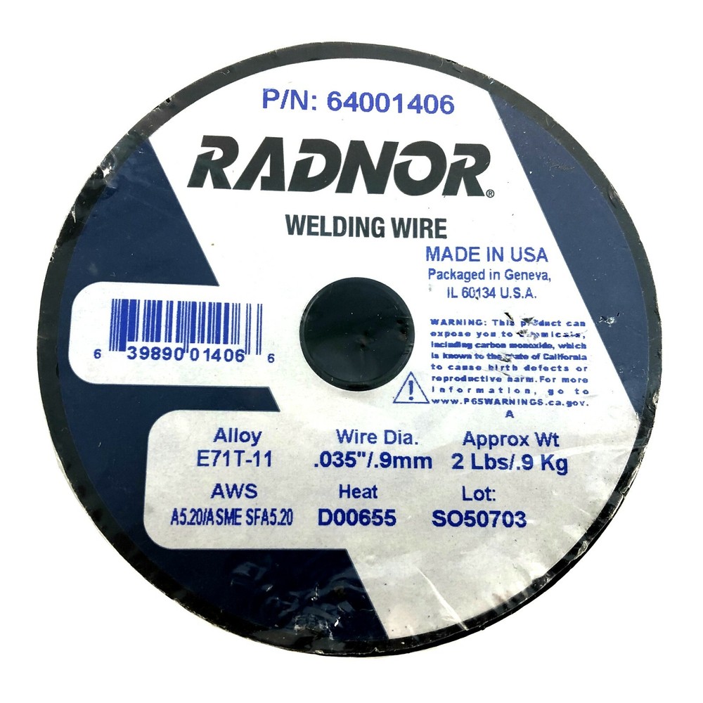 Assorted Size, RADNOR Welding & Soldering ALUMINUM WIRE Spools