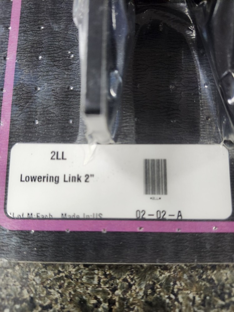 2" Lowering Link Vitctory , Witch Doctors