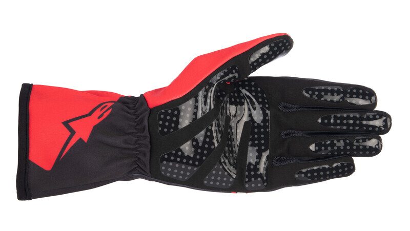 Alpinestars Youth Tech-1 K RACE S V2 CORPORATE Kart Race Gloves Red/Black