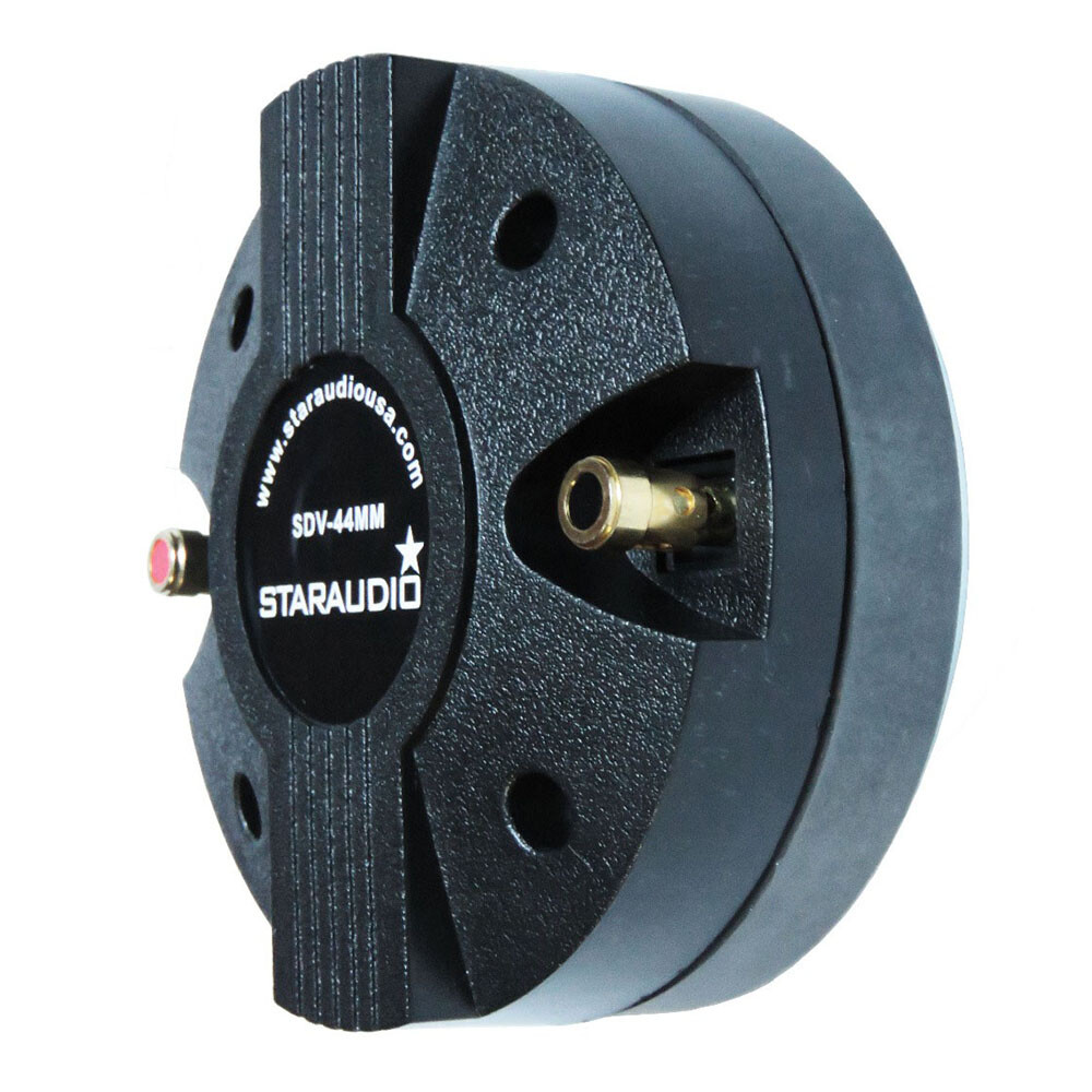 Audio Speaker Driver Tweeter 1.75" 2400W 44MM Titanium Compression Screw-On Horn