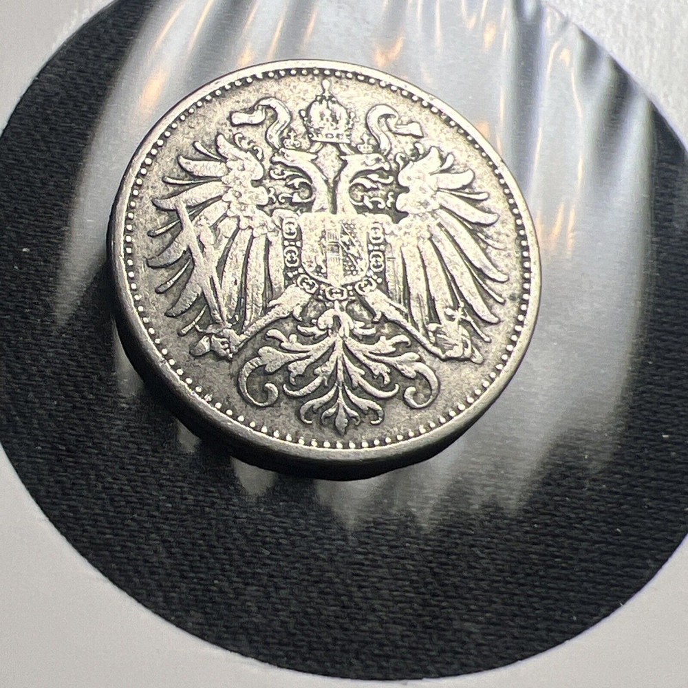 1894 Hungary 10 Heller X1825