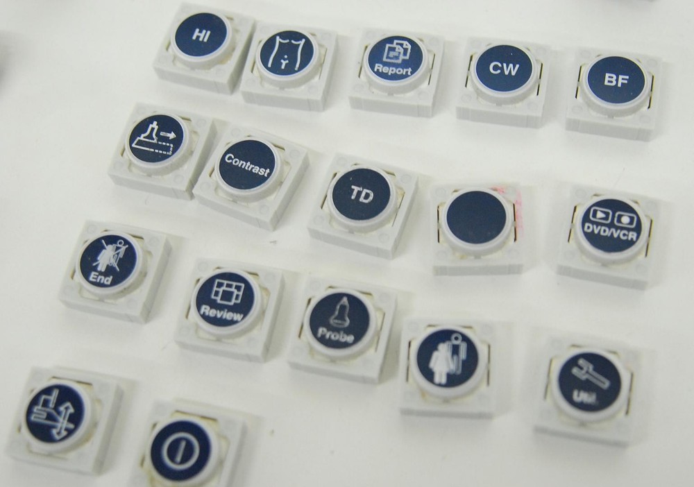 GE KTZ300425 Keyboard Caps/Buttons - Voluson E8