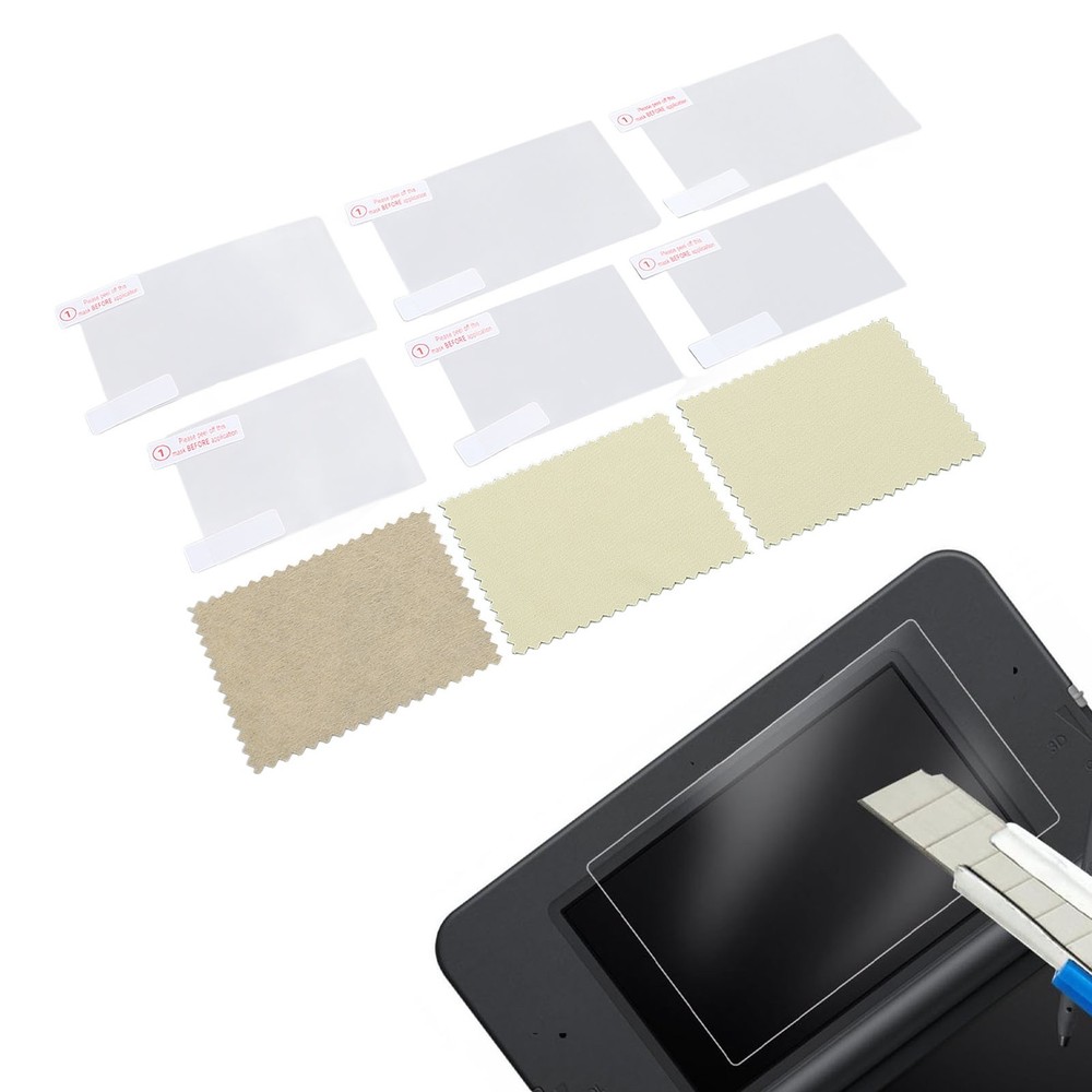 3 Sets Game Machine Screen Film High Transparency Scratch Resistant Screen