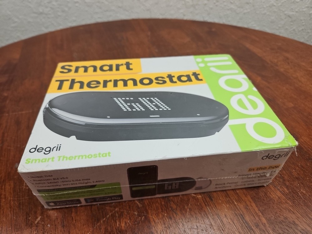 Degrii Smart Thermostat with Energy Saving, WiFi Programmable Thermostat