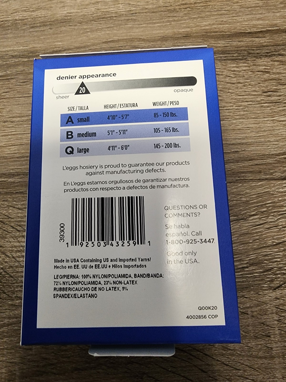 Leggs L'eggs Everyday Thigh Highs Sheer Toe Suntan Size A 3 Pairs Nylons Hosiery