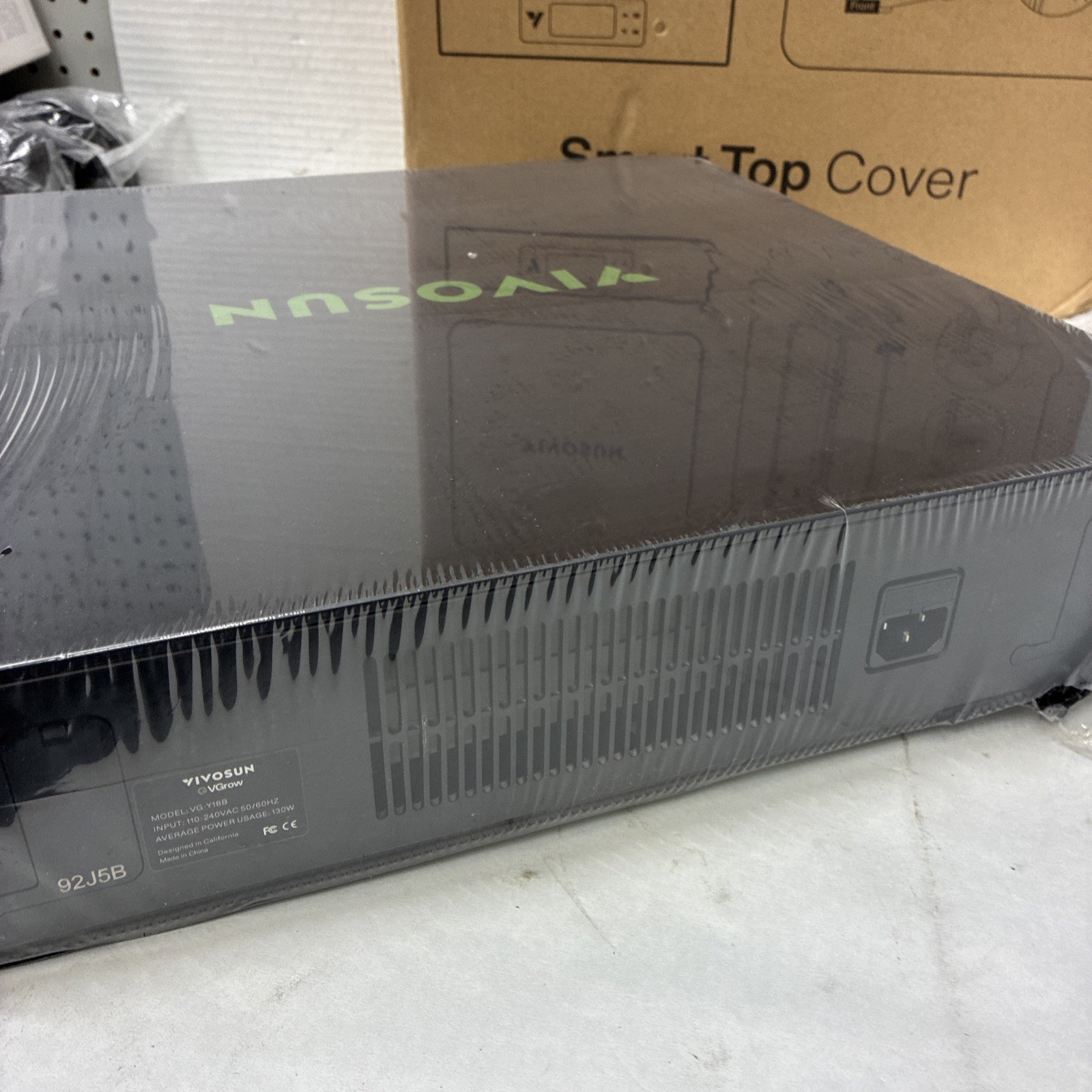 VIVOSUN VGrow Smart Top Cover Model: VG-Y18B ( Top Cover Only)