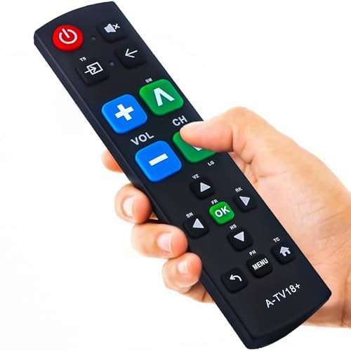 Big Button Universal Remote for All TV Remote, for All