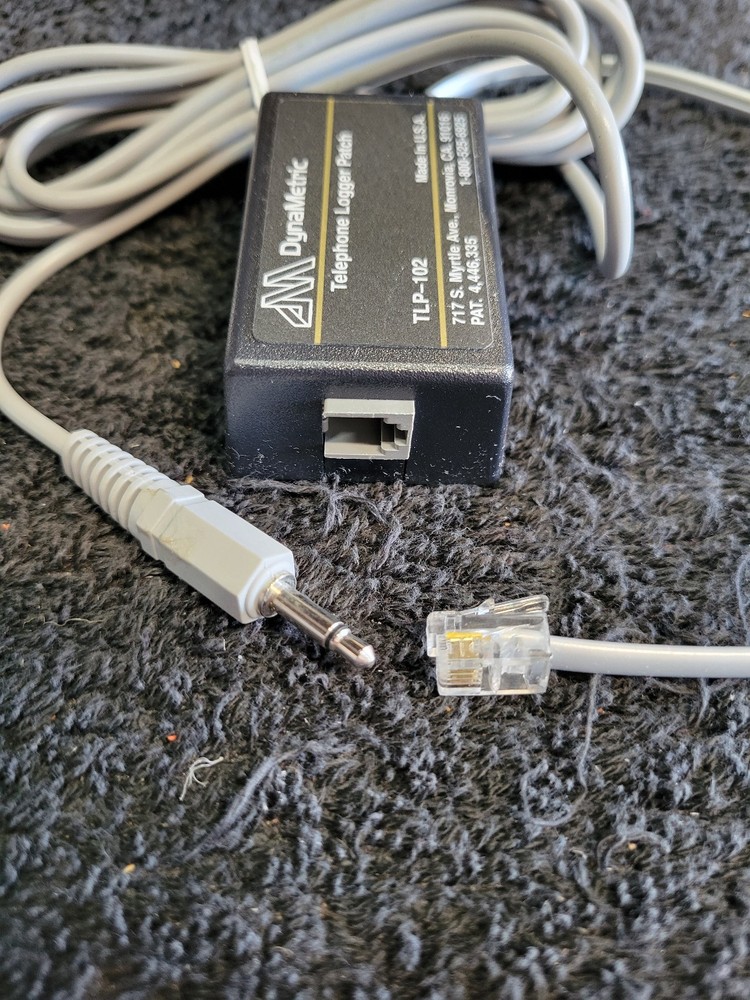 DynaMetric Telephone Logger Patch TLP-102