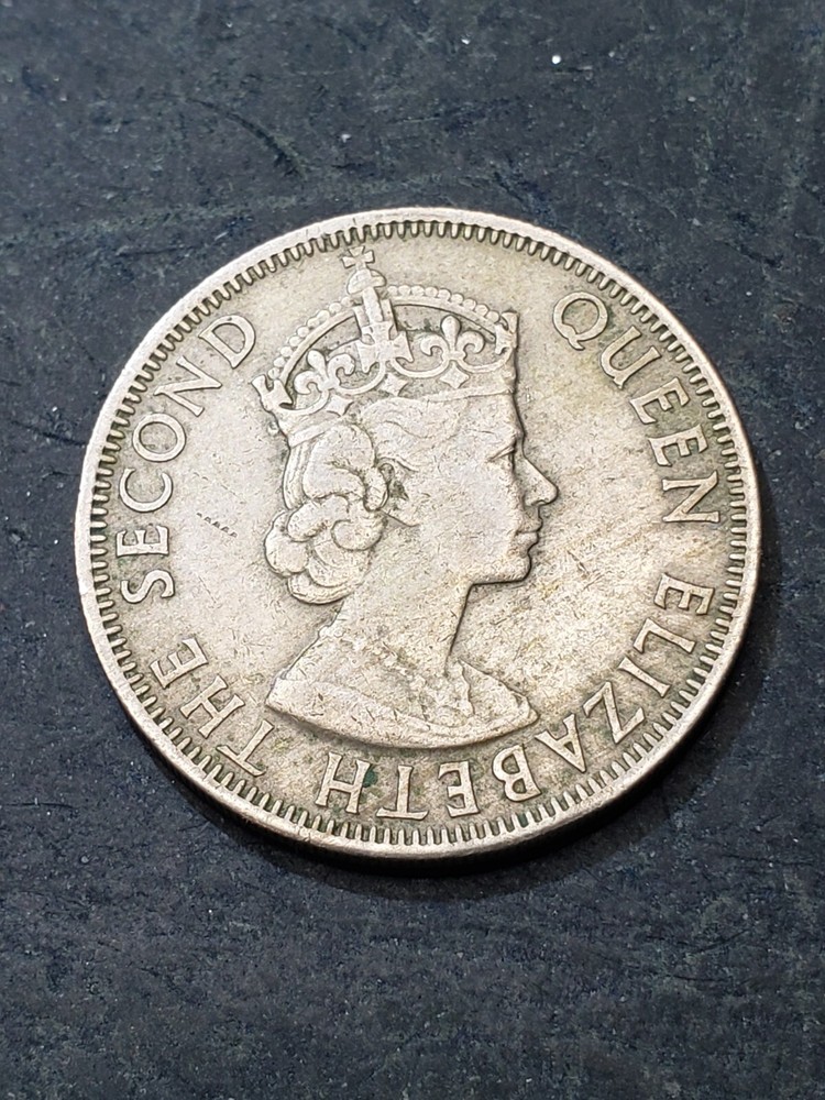 1976 Belize 50 Cents Coin