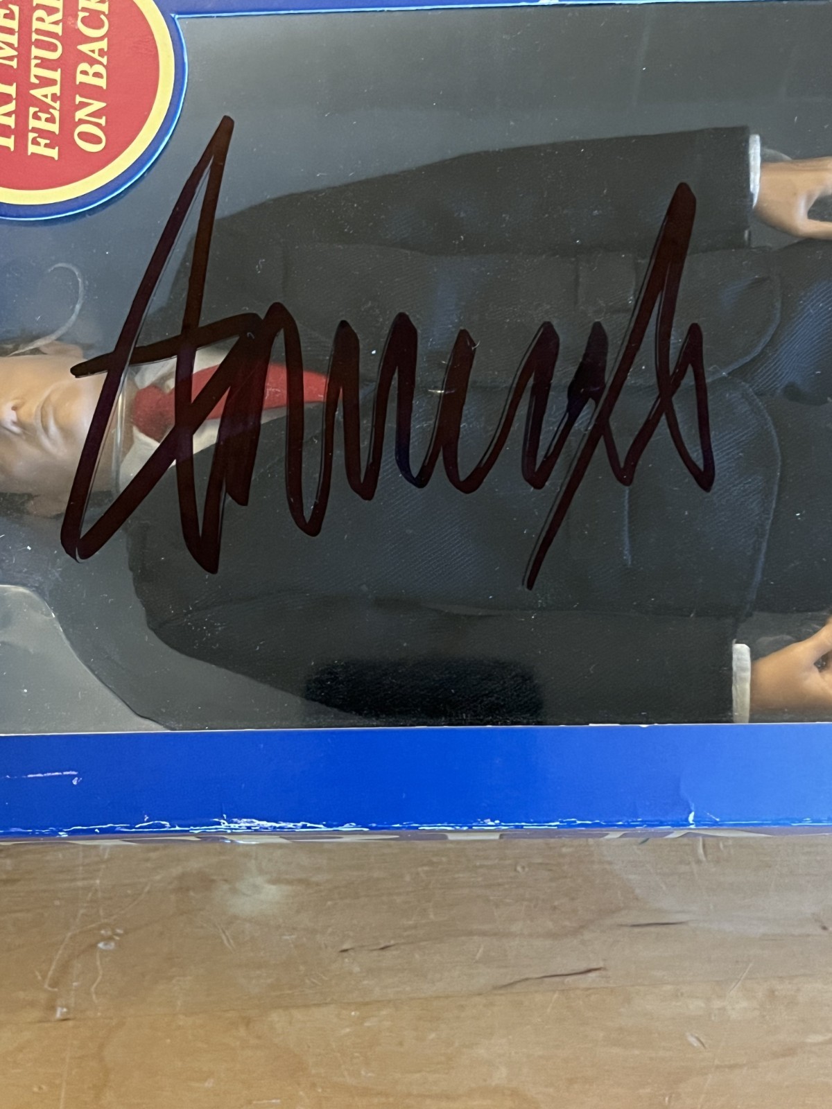 Donald Trump The Apprentice 2004 Autographed Signed 12 Inch Talking Doll - works