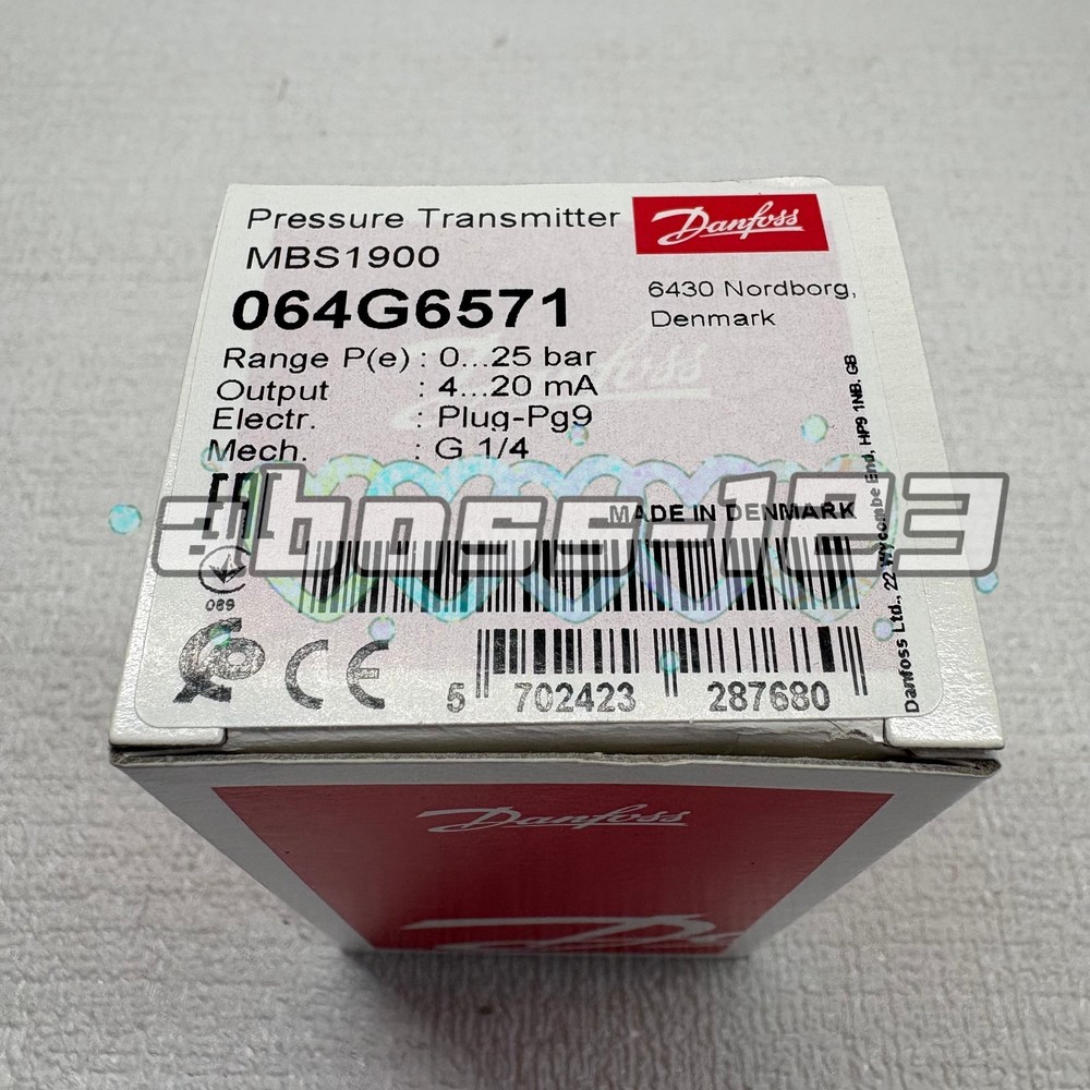 Danfoss 064G6571 MBS1900 Pressure sensor #1pcs New In Box