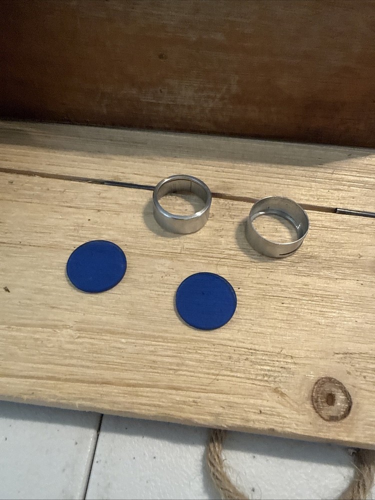 Vintage E. Leitz Wetzlar goniometer head For tool makers microscope 373757 Case