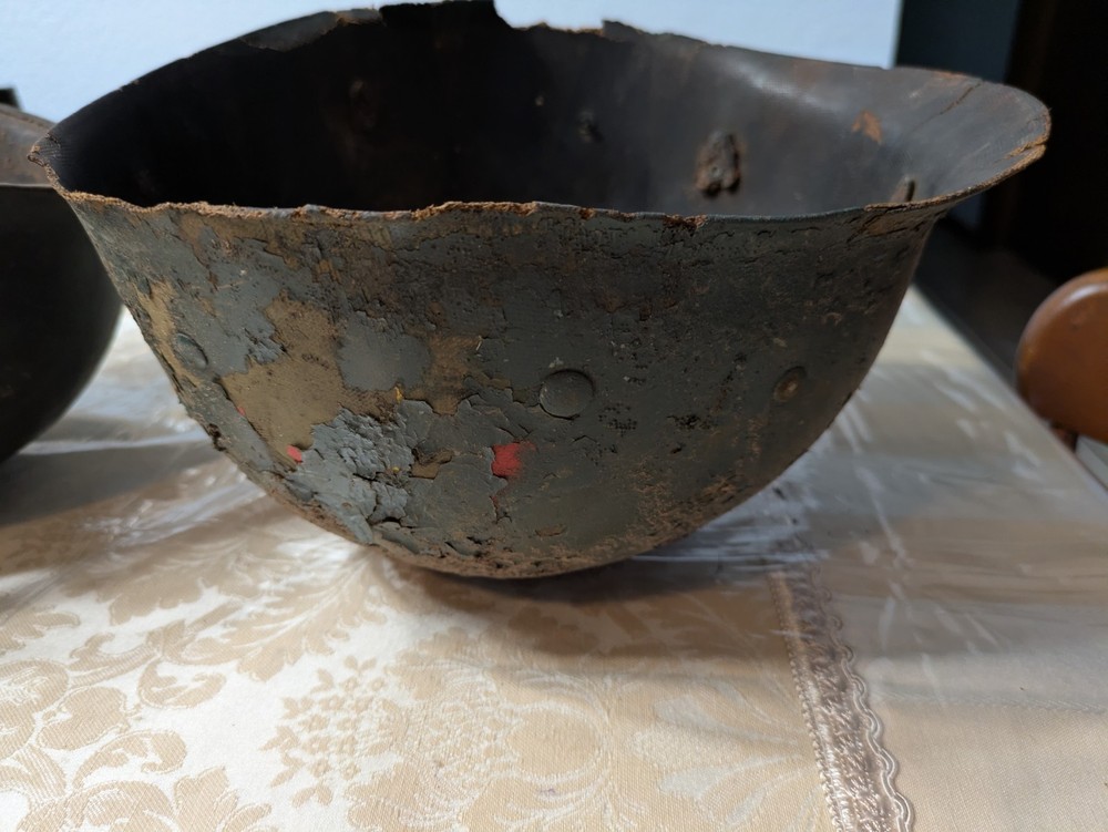 Korean War Helmet and Liner