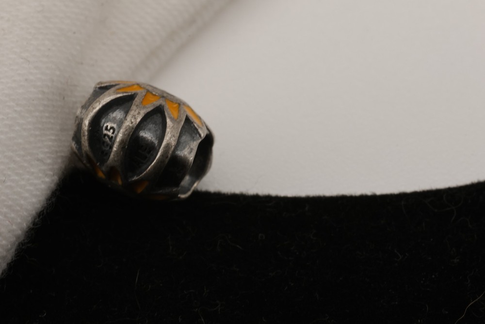 Authentic Retired Pandora Charm Smiling Sun