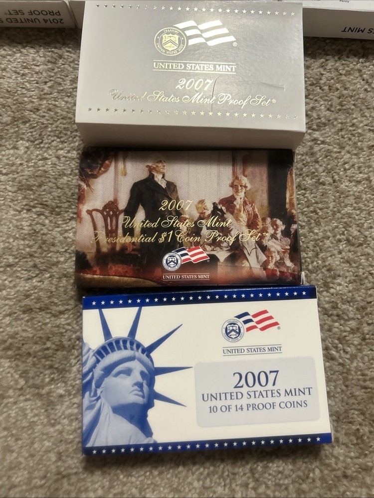 1968 to 2017 COMPLETE RUN US MINT PROOF SETS 50 ORIGINAL SETS