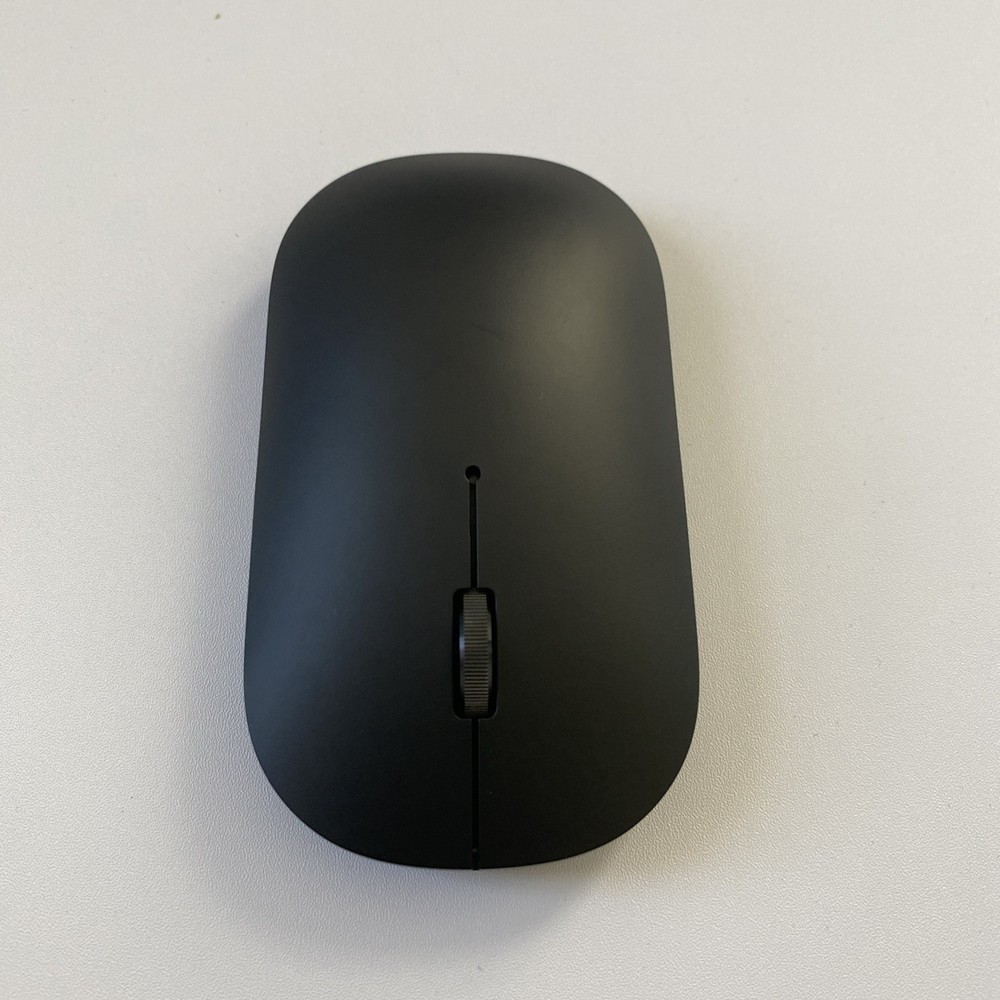 Insignia - Wireless Optical 3-Button Travel Mouse - Slim - Black