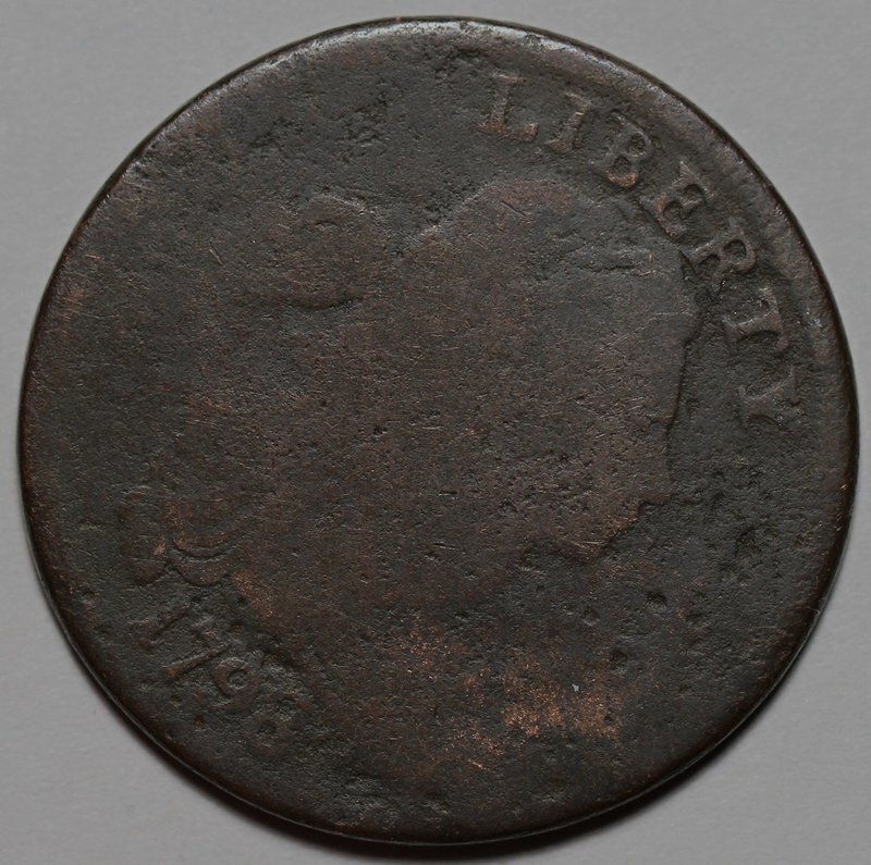 1798 Draped Bust Large Cent - US 1c Copper Coin