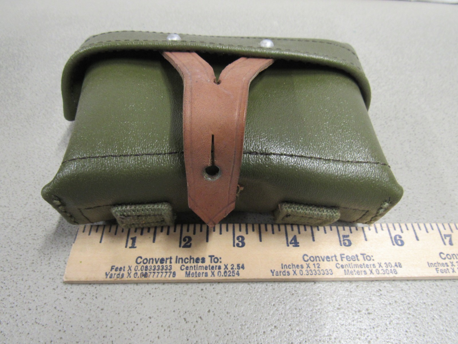 Chinese SKS Stripper Clip Ammo Pouch 7.62 Chicom Viet Cong Unused New Old Stock