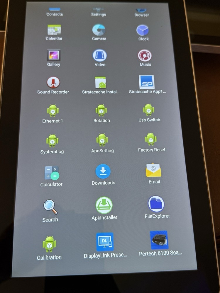 11.6” touchscreen Android Tablet