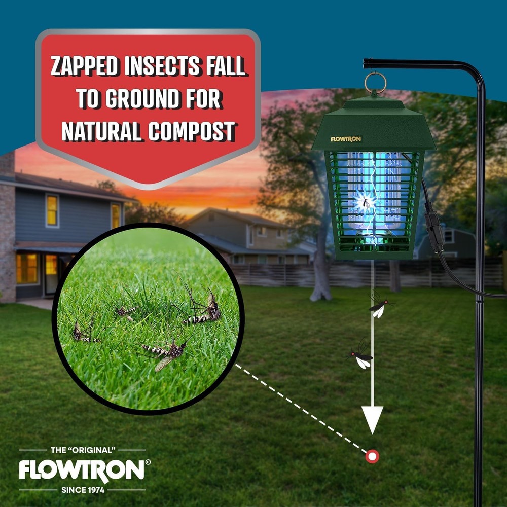 Flowtron Bug Zapper 1 Acre, 40W Bulb, 5600V Grid