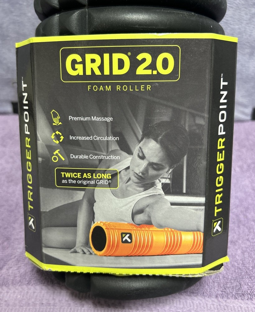 TRIGGERPOINT Performance Therapy Grid Patented Multi-Density Foam Massage Roller