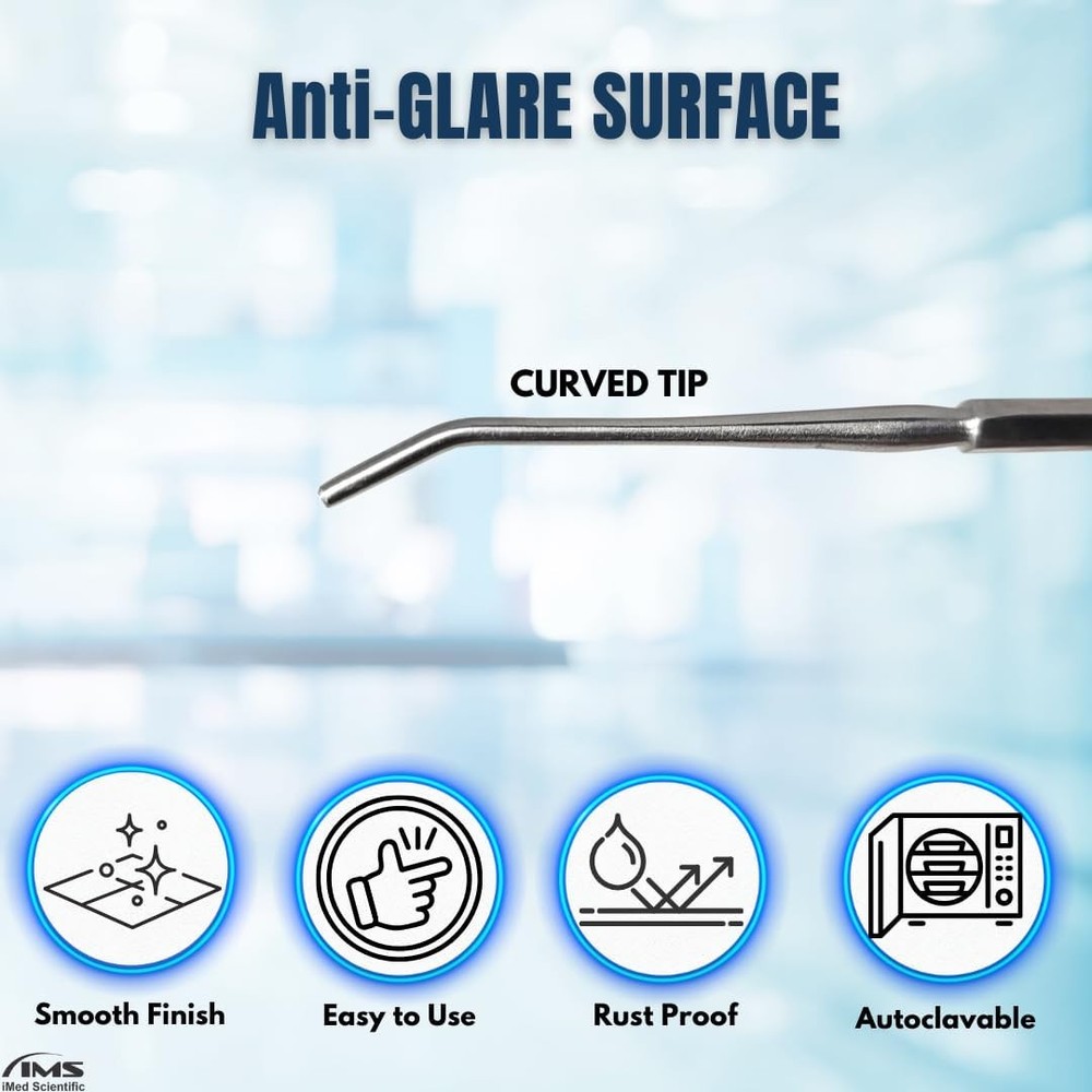 Mall Probe and Seeker Dissecting Instrument – Stainless Steel Angular Tip