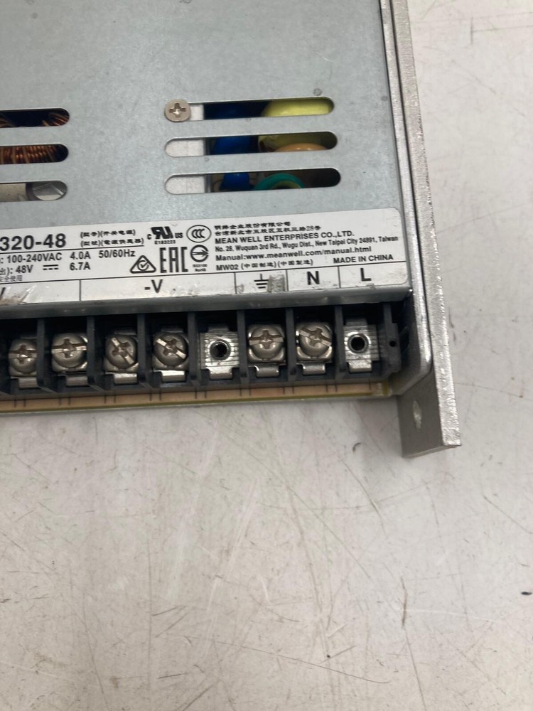 MEANWELL POWER SUPPLY RSP-320-48