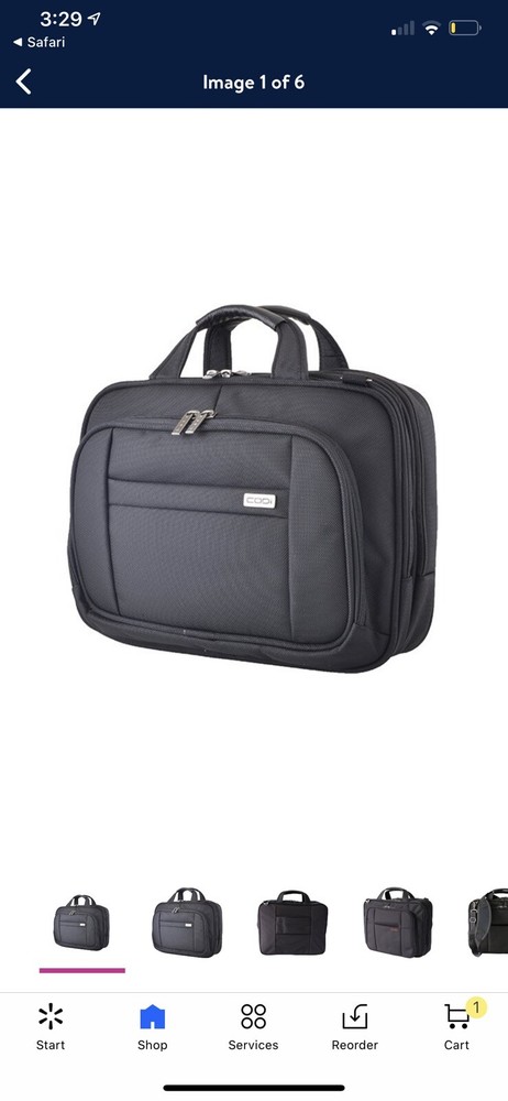 CODi Riversa Triple Compartment Laptop Bag