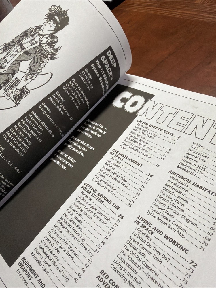 R. Talsorian Cyberpunk Deep Space