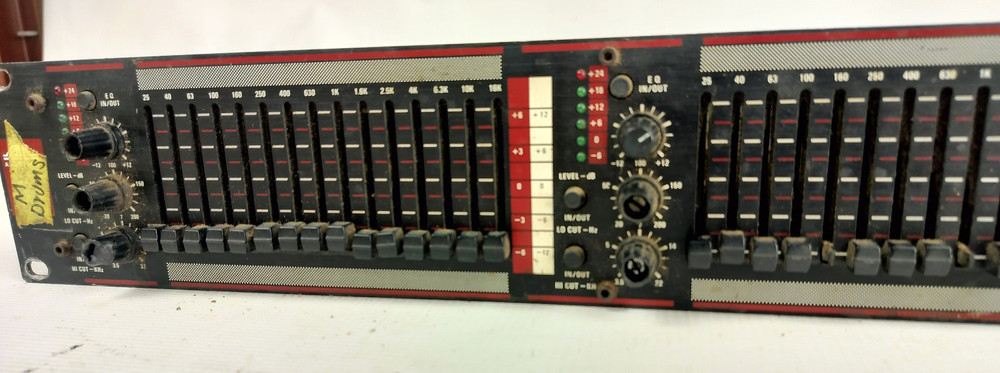 Audio Logic SC215 15-Band Graphic Equalizer Rack Mount Pro EQ