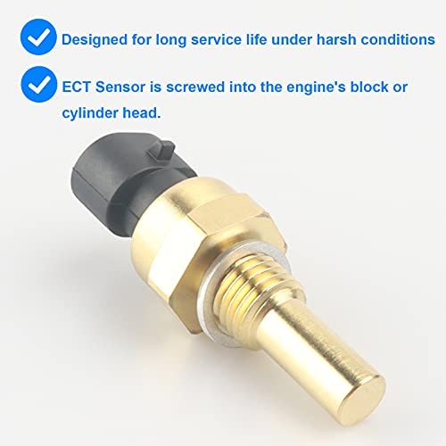 Coolant Temperature Sensor, ECT Temp Sensor Replace 213-4333, 12608814