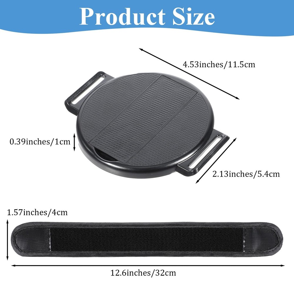 360° Rotating Tablet Stand with Hand Strap for 7-11" Devices - Adjustable Holder