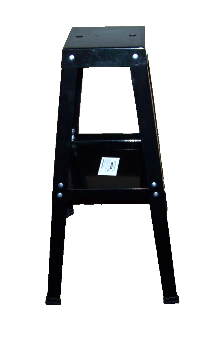 Universal Bench Grinder Stand With Tool Tray Steel Buffer w/ Multi Hole Patterns