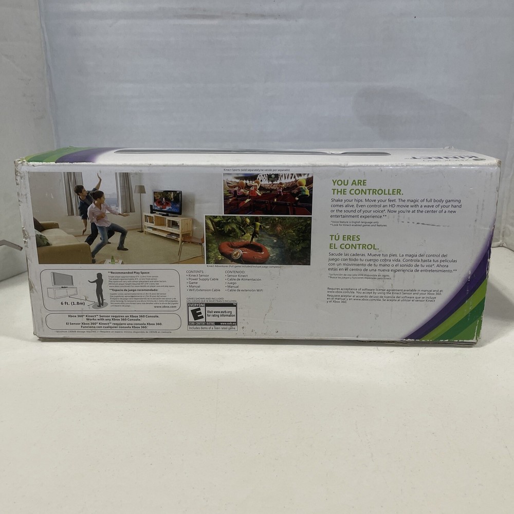 Microsoft Kinect Sensor Bar Xbox 360 with AC Power Adapter Model 1414