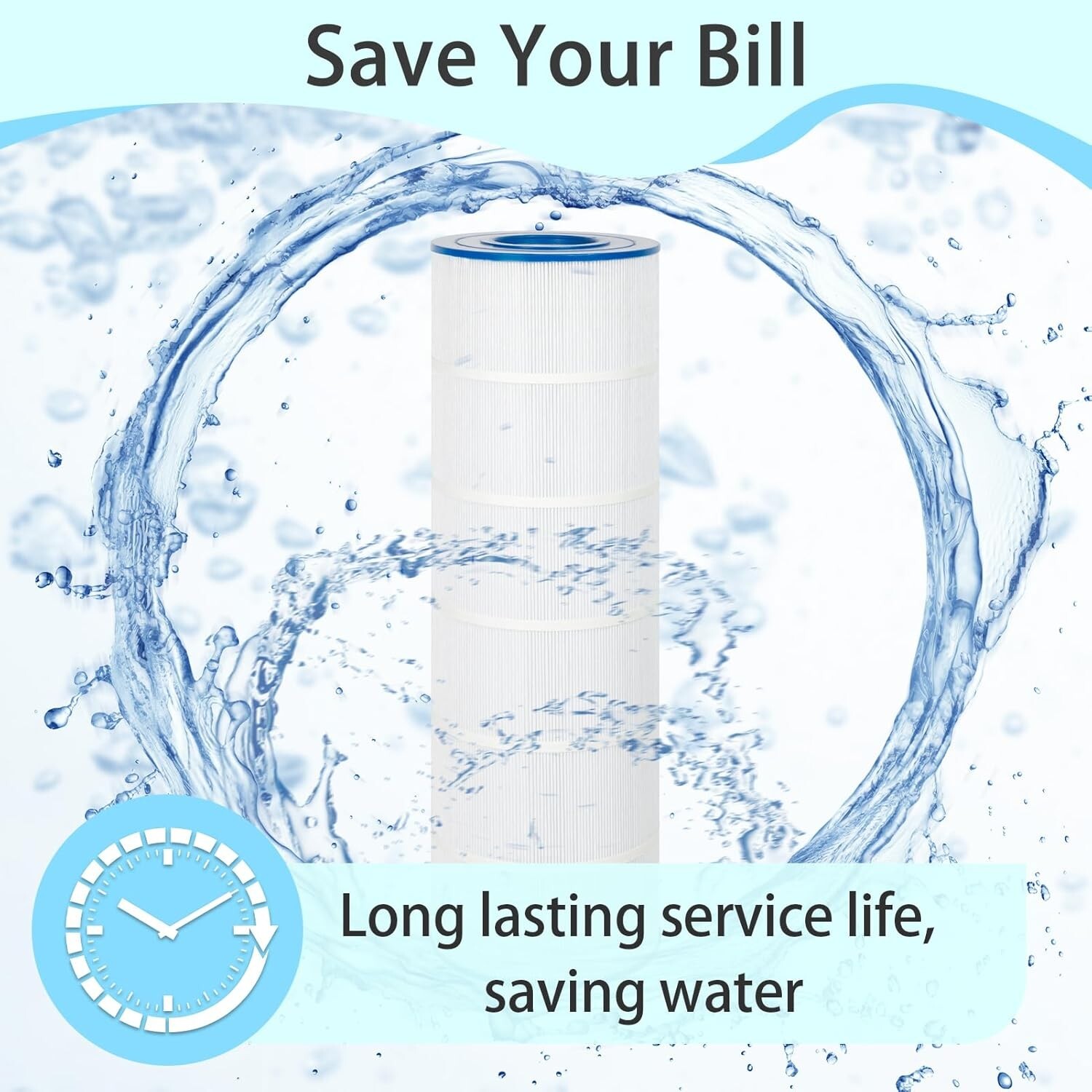 2-Pack PA175 Spa Pool Filter For Hayward C1750, CX1750RE, Unicel C-8417, FC-1294