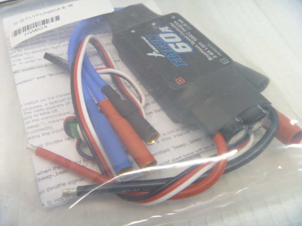 60A 6S V4 Speed Control Hobbywing Flyfun 80020630