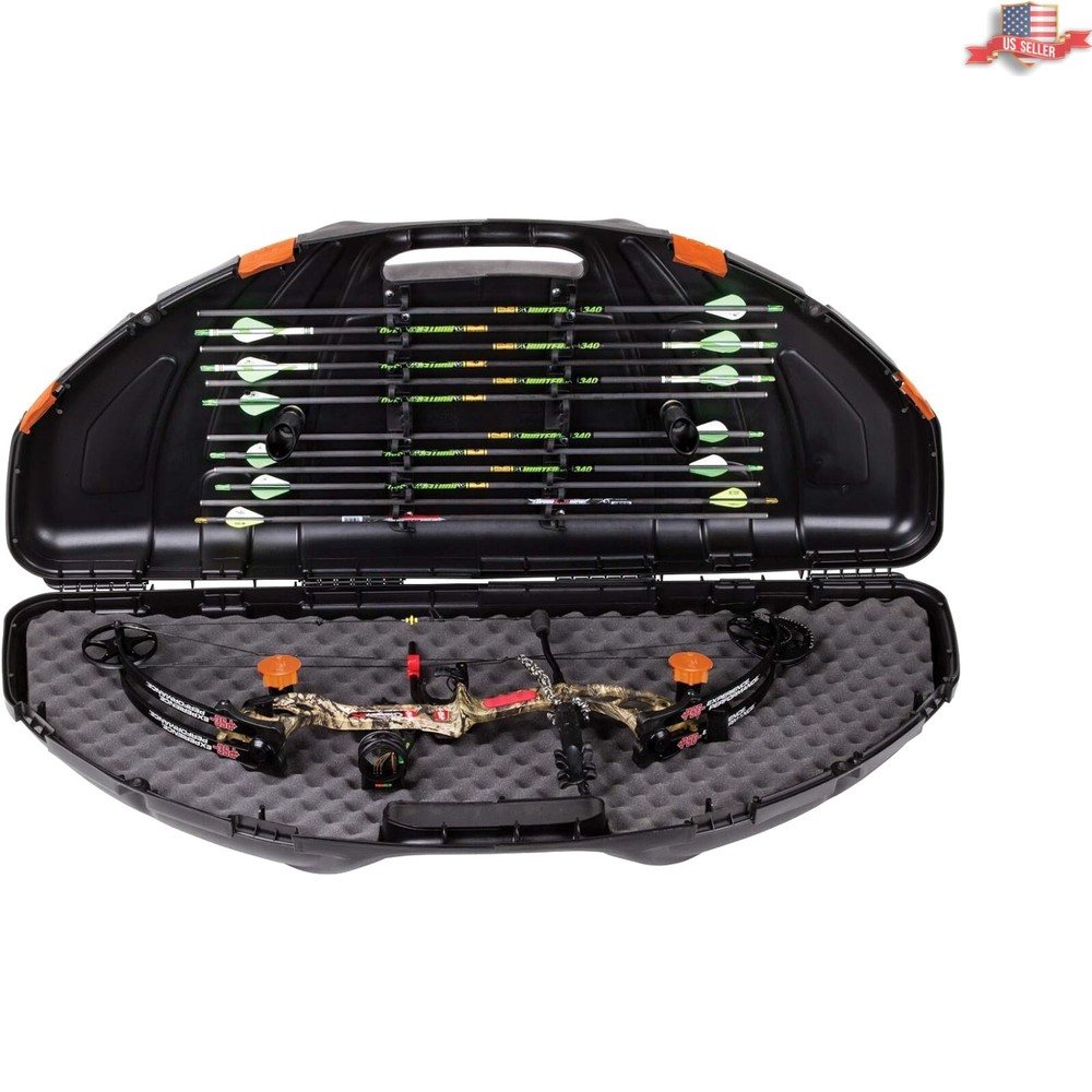 Hard Shell Bow Case - Lightweight & Portable - Fits Compound Bow