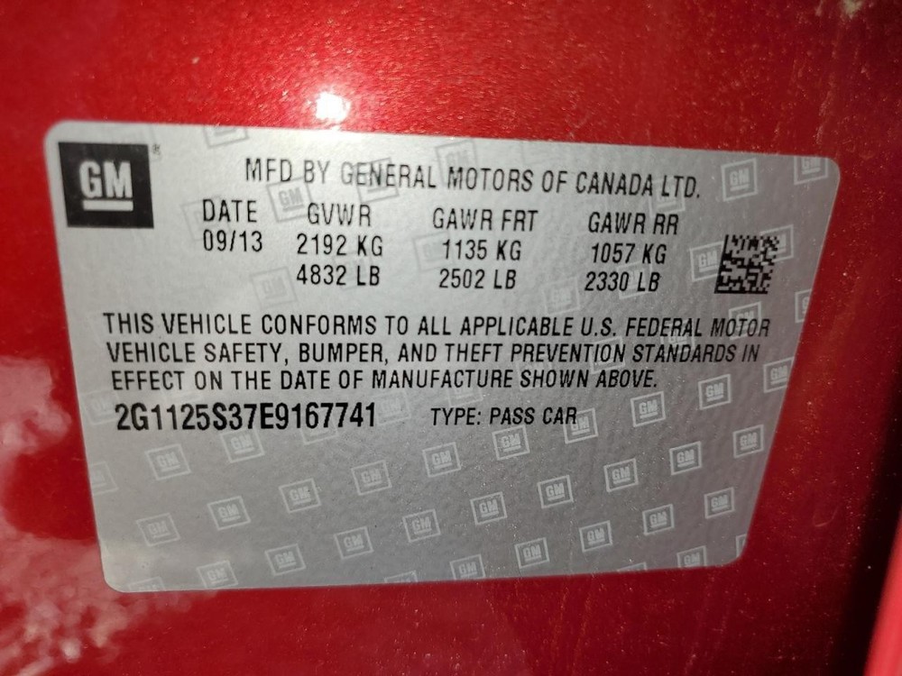 Used Blind Spot Detection System Warning Control Module fits: 2014 Chevrolet Imp