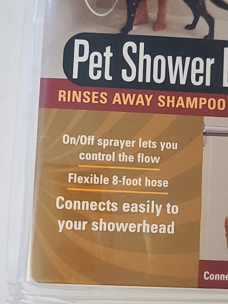 NEW Rinse Ace Deluxe Pet Shower Sprayer