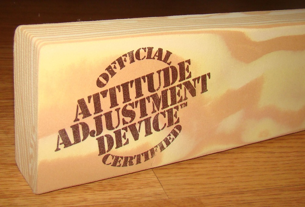 Official Attitude Adjustment Devide, Foam, Look like real 2x4