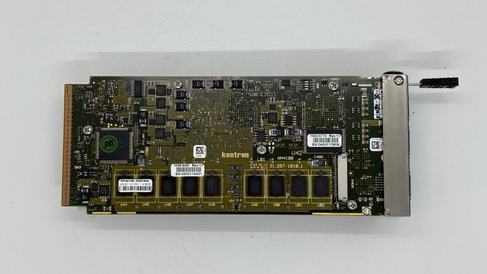 Kontron AM4100 AMC Hot-Swappable 1.5 GHz Dual-Core PowerPC Processor Module