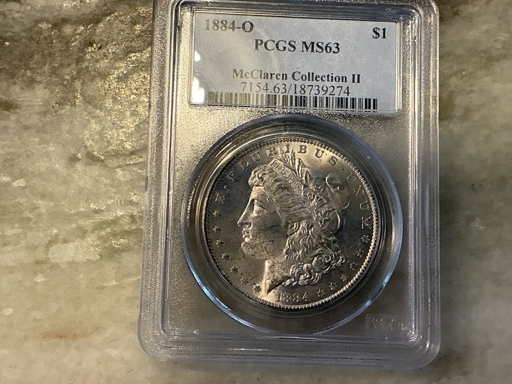 1884-O Silver Morgan Dollar MS 63