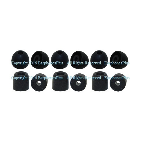 K33 - Size small replacement earbuds ear tips eartips for shure, klipsch, others