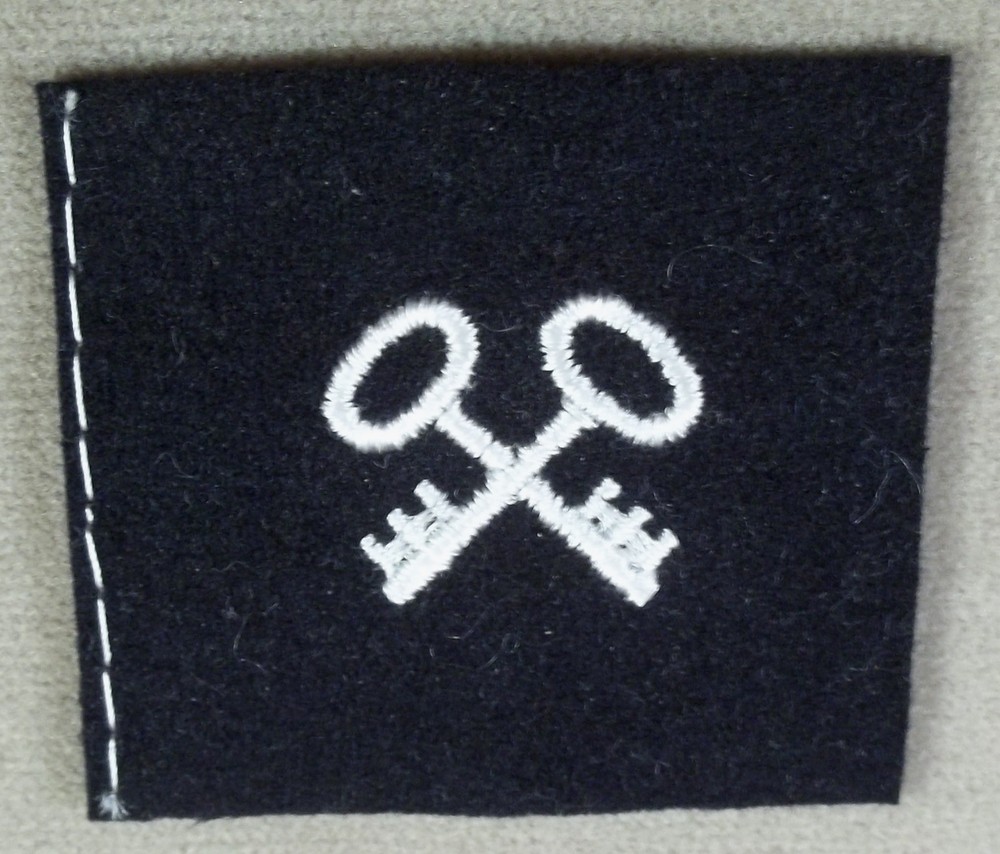 US Navy Storekeeper Specialty Mark On Wool