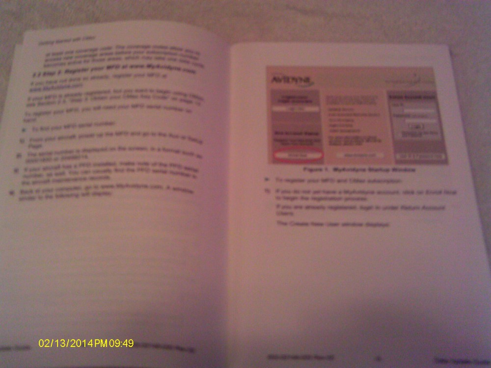 ENTEGRA EX5000 Multi-Function Display Data Update Guide