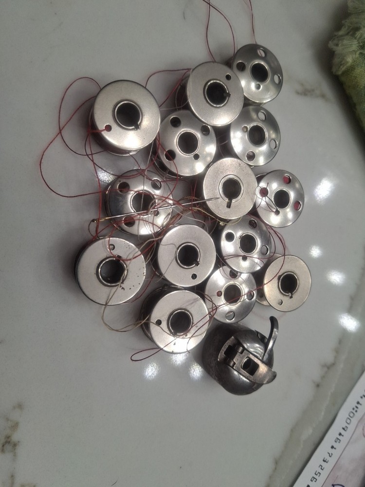 Singer Simanco 125291 Bobbin Case + Bobbin Lot