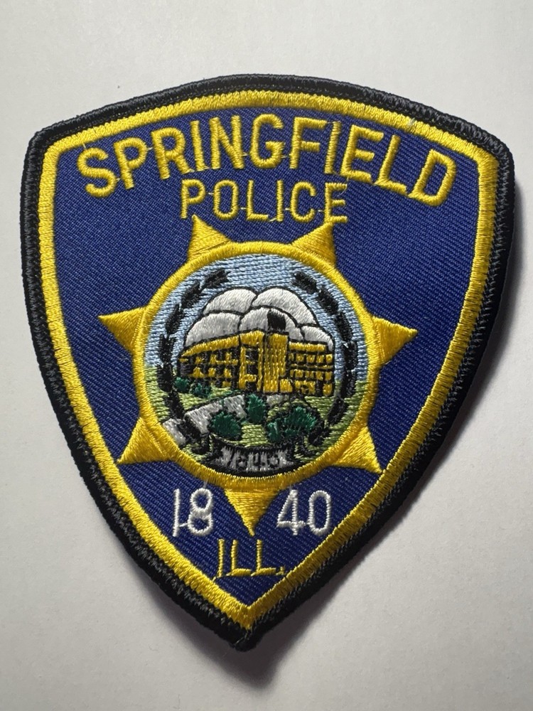 Springfield Illinois Police Patch