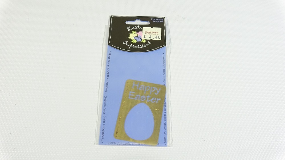 Happy Easter 1993 Lasting Impressions Embossing & Stenciling - S 613