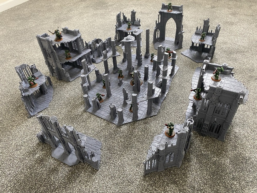 Warhammer 40k Scenery Terrain Compatible